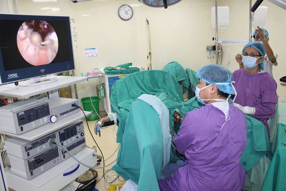 Mổ u xơ tuyến tiền liệt