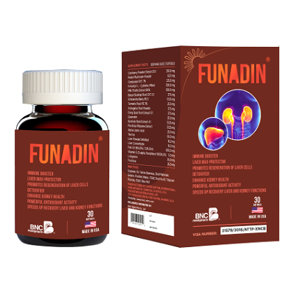 Thuốc bổ gan của Mỹ Funadin