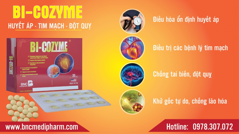 Thuốc tim mạch Bi-cozyme