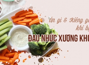 Đau nhức xương khớp nên ăn gì và kiêng ăn gì? Chế độ ăn chuẩn dành cho người bệnh