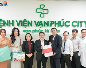 Lãnh đạo BNC Medipharm công tác và giao lưu tại Bệnh viện Đa khoa Vạn Phúc City