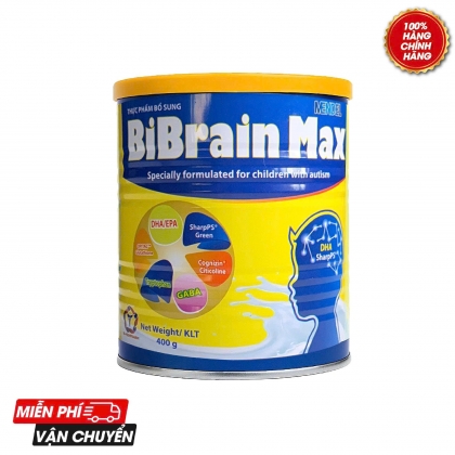 BiBrain Max - Giải pháp dinh dưỡng đặc biệt cho trẻ rối loạn phổ tự kỷ và phát triển trí não toàn diện