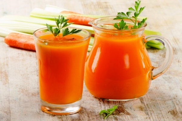 sinh tố cà rốt dưa vàng