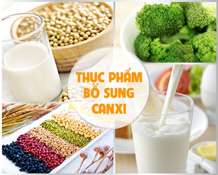 Thực phẩm bổ sung canxi