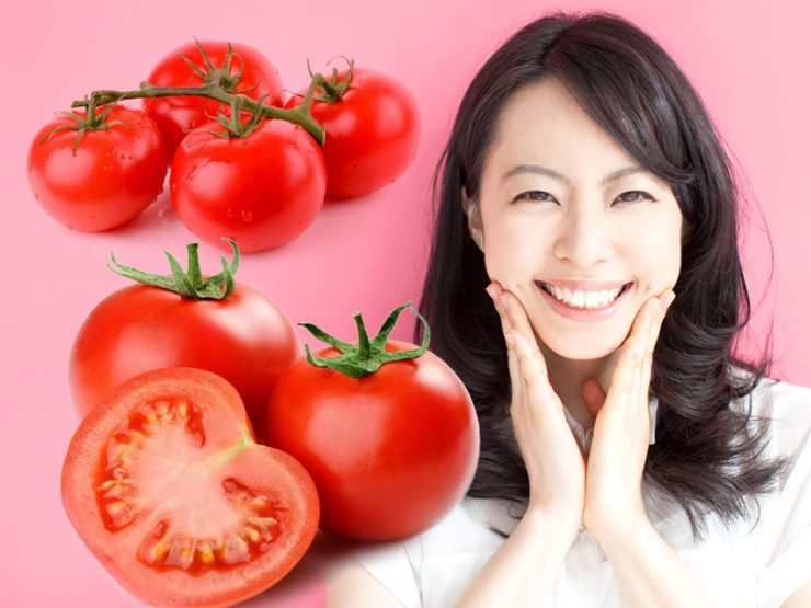 Cách chữa nám da sau sinh với cà chua