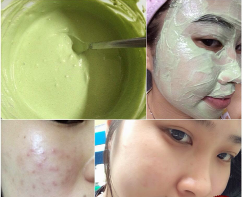 Mặt nạ bột trà xanh