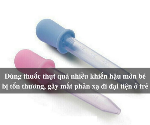 dùng thuốc thụt trị táo bón