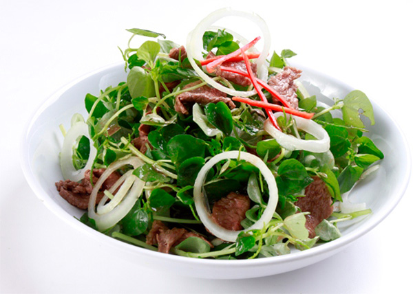 món ăn từ rau càng cua