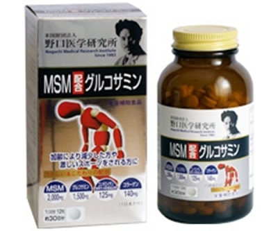 Thuốc trị đau nhức xương khớp  MSM Glucosamine Noguchi Nhật Bản