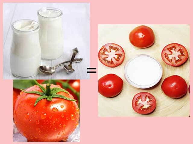 trị tàn nhang bằng cà chua kết hợp sữa