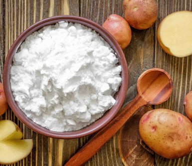 mặt nạ khoai tây sữa tươi và bột gạo