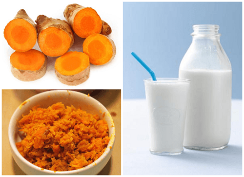 nghệ kết hợp sũa tươi 